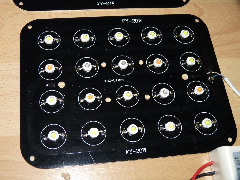 panel13 podstawa PCB z diodami 3